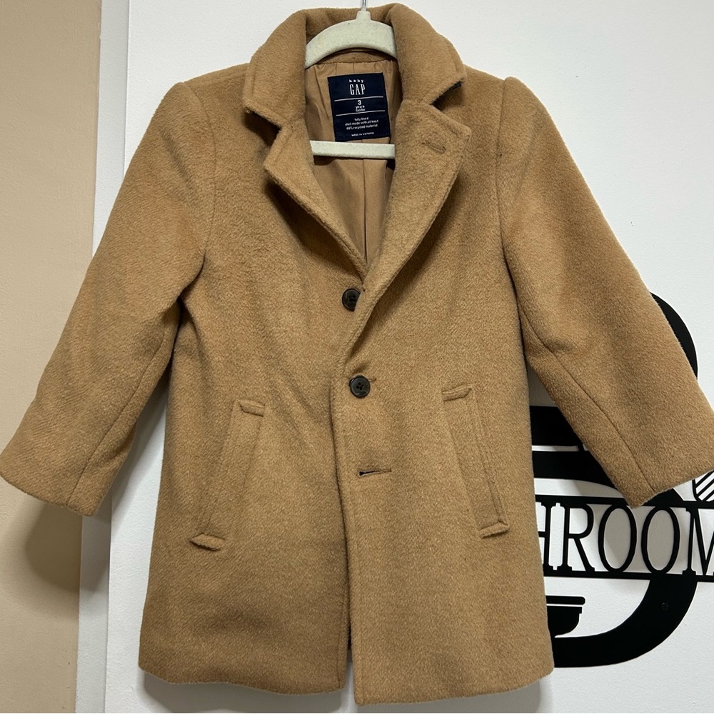 GAP Kids Brown Pea Coat